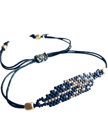 Βραχιόλι με στοιχείο από χάντρες Miyuki σε...