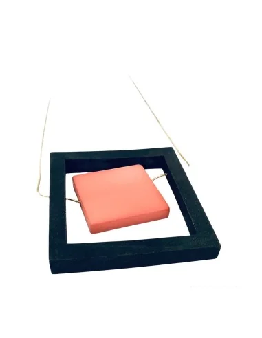 Χειροποίητο γυναικείο κόσμημα ξύλινο κολιέ Inception