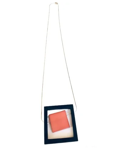 Χειροποίητο γυναικείο κόσμημα ξύλινο κολιέ Inception