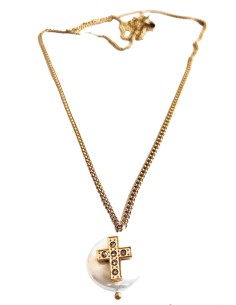 Γυναικείο επίχρυσο κολιέ Σταυρός The cross