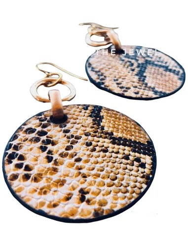 Κόσμημα σκουλαρίκια με κυκλικό στοιχείο με...