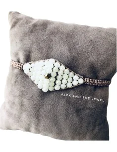 Χειροποίητο γυναικείο βραχιόλι μάτι με κρύσταλλα Hydra