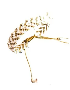 Χειροποίητο γυναικείο βραχιόλι μακραμέ Fedora