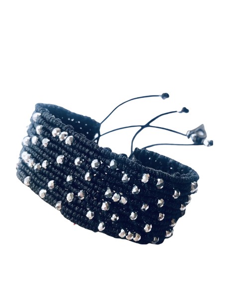 Χειροποίητο γυναικείο βραχιόλι μακραμέ Deria