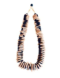 Χειροποίητο γυναικείο ξύλινο κολιέ Aenaon 2