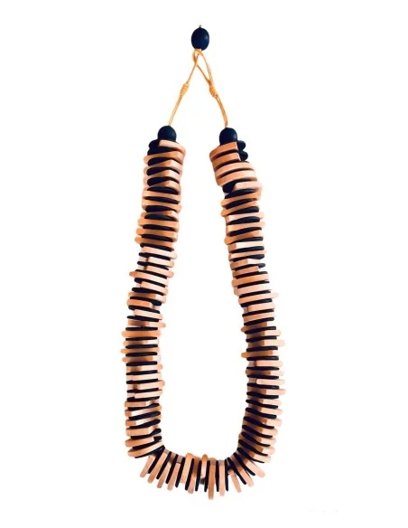 Χειροποίητο γυναικείο ξύλινο κολιέ Aenaon