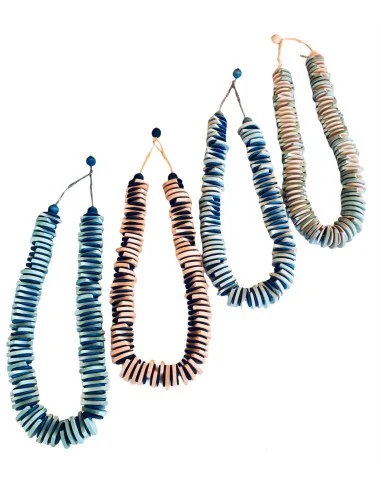 Χειροποίητο γυναικείο ξύλινο κολιέ Aenaon