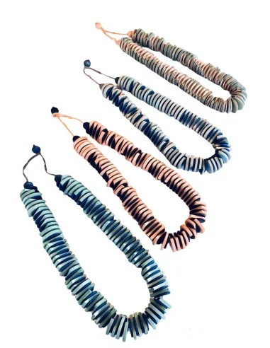 Χειροποίητο γυναικείο ξύλινο κολιέ Aenaon