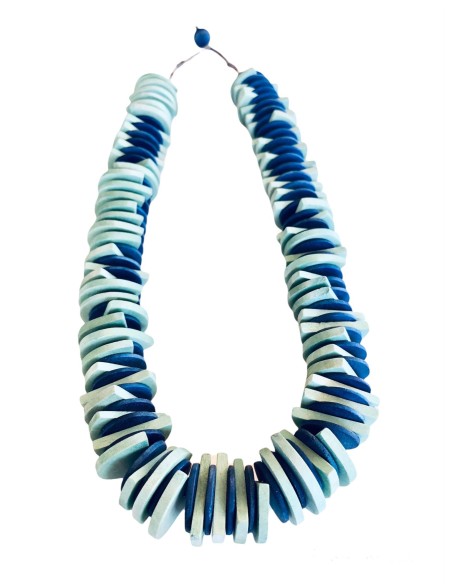 Χειροποίητο γυναικείο ξύλινο κολιέ Aenaon