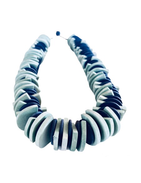 Χειροποίητο γυναικείο ξύλινο κολιέ Aenaon