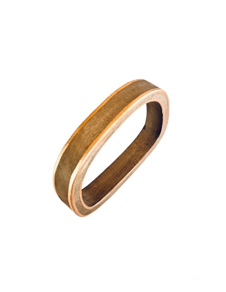 Χειροποίητο γυναικείο ξύλινο βραχιόλι Lines