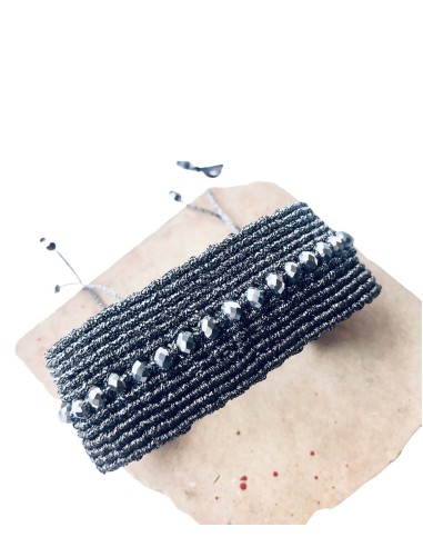 Γυναικείο χειροποίητο βραχιόλι μακραμέ Stardust