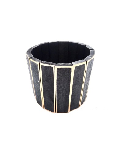 Χειροποίητο γυναικείο ξύλινο βραχιόλι Lines