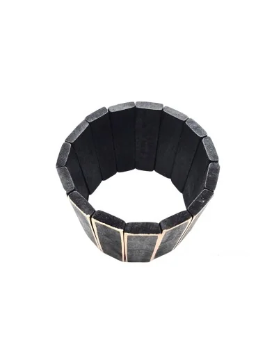 Χειροποίητο γυναικείο ξύλινο βραχιόλι Lines