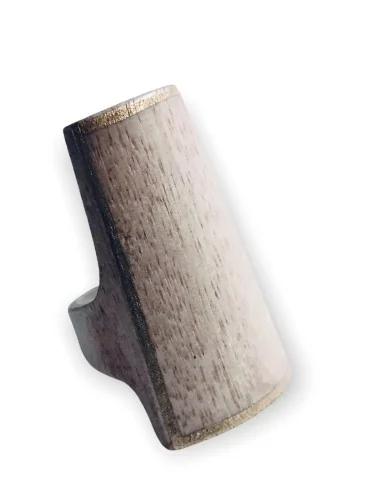 Χειροποίητο γυναικείο ξύλινο δαχτυλίδι Totem