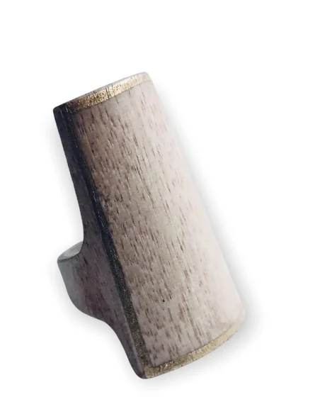 Χειροποίητο γυναικείο ξύλινο δαχτυλίδι Totem