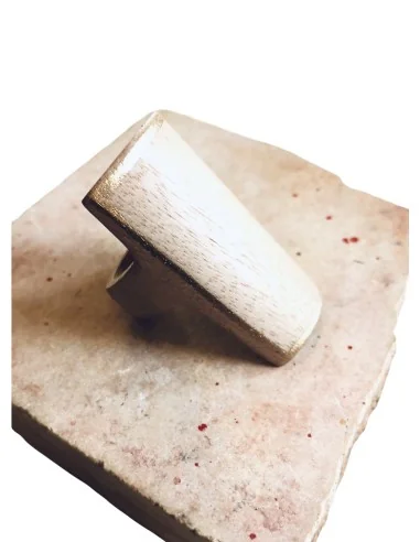 Χειροποίητο γυναικείο ξύλινο δαχτυλίδι Totem