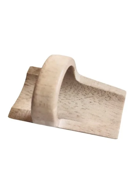 Χειροποίητο γυναικείο ξύλινο δαχτυλίδι Totem