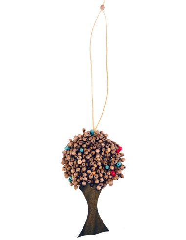 Χειροποίητο γυναικείο ξύλινο κολιέ δέντρο