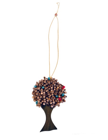 Χειροποίητο γυναικείο ξύλινο κολιέ δέντρο