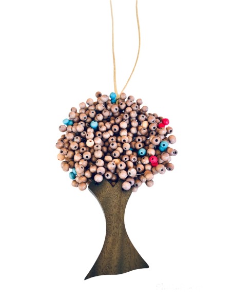 Χειροποίητο γυναικείο ξύλινο κολιέ δέντρο