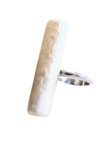 Χειροποίητο γυναικείο ξύλινο δαχτυλίδι Line