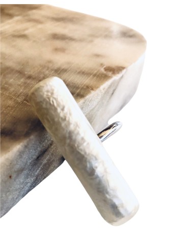 Χειροποίητο γυναικείο ξύλινο δαχτυλίδι Line