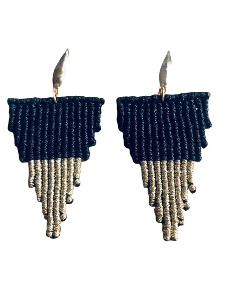 Χειροποίητα γυναικεία σκουλαρίκια μακραμέ Fiora