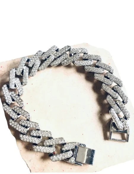 Γυναικείο βραχιόλι με καρφωτά ζιργκόν Adelaide Γυναικείο βραχιόλι με καρφωτά ζιργκόν Adelaide