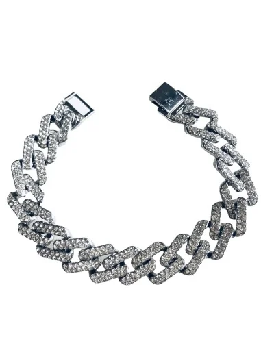 Γυναικείο βραχιόλι με καρφωτά ζιργκόν Adelaide