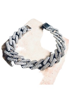 Γυναικείο βραχιόλι με καρφωτά ζιργκόν Adelaide