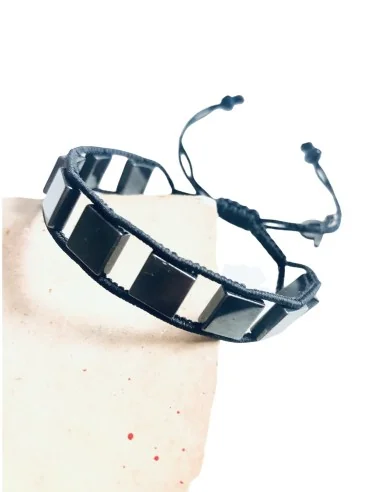 Χειροποίητο βραχιόλι από αιματίτη Stone