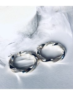 Γυναικεία σκουλαρίκια από ασήμι 925 Megan 2