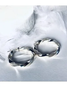 Γυναικεία σκουλαρίκια από ασήμι 925 Megan 2