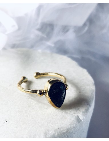 Γυναικείο δαχτυλίδι από ασήμι 925 και ημιπολύτιμη πέτρα Comissa