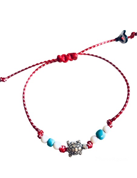 Χειροποίητο βραχιόλι μαρτάκι Χελωνίτσα