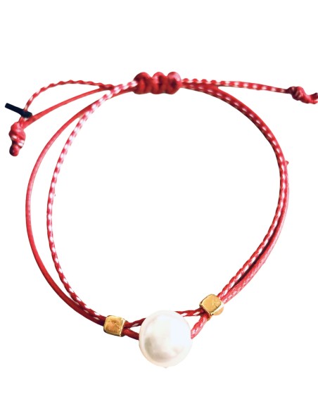 Χειροποίητο βραχιόλι μαρτάκι Perla