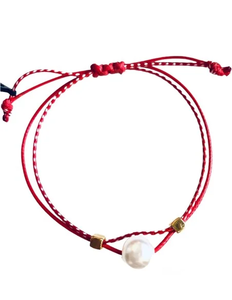 Χειροποίητο βραχιόλι μαρτάκι Perla