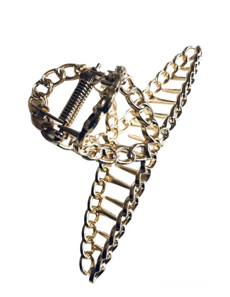 Κοκαλάκι κλάμερ σε χρυσό