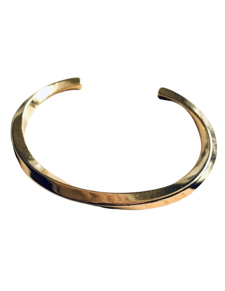 Χειροπέδα από ατσάλι σε ασημί ή χρυσό Joli