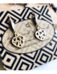 Χειροποίητα γυναικεία σκουλαρίκια με διάτρητο στοιχείο... 2