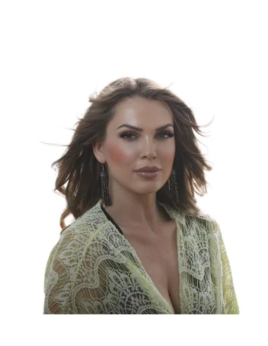 Χειροποίητα γυναικεία σκουλαρίκια με κρύσταλλα Τσεχίας Crystal rain