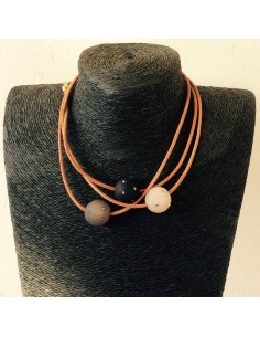 Χειροποίητο κόσμημα κολιέ με στοιχείο μπάλα από... 2