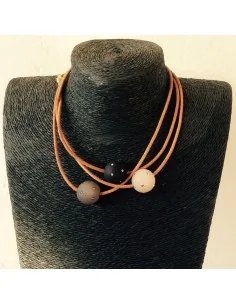 Χειροποίητο κόσμημα κολιέ με στοιχείο μπάλα από... 2