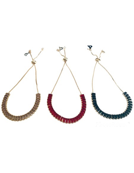 Γυναικείο βραχιόλι με κρύσταλλα Jilda