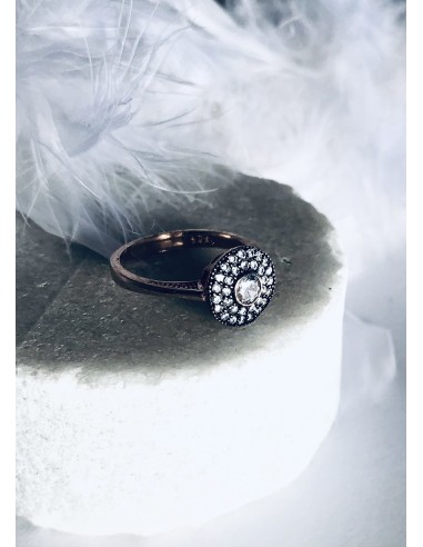 Γυναικείο δαχτυλίδι από ασήμι 925 και ζιργκόν