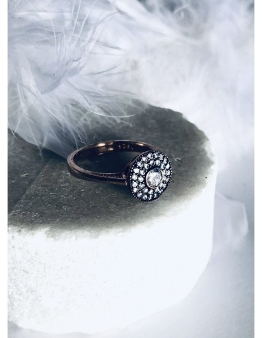 Γυναικείο δαχτυλίδι από ασήμι 925 και ζιργκόν