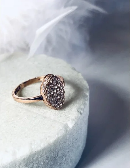 Γυναικείο δαχτυλίδι από ασήμι 925 και ζιργκόν