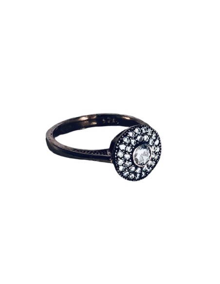 Γυναικείο δαχτυλίδι από ασήμι 925 και ζιργκόν Elisavet