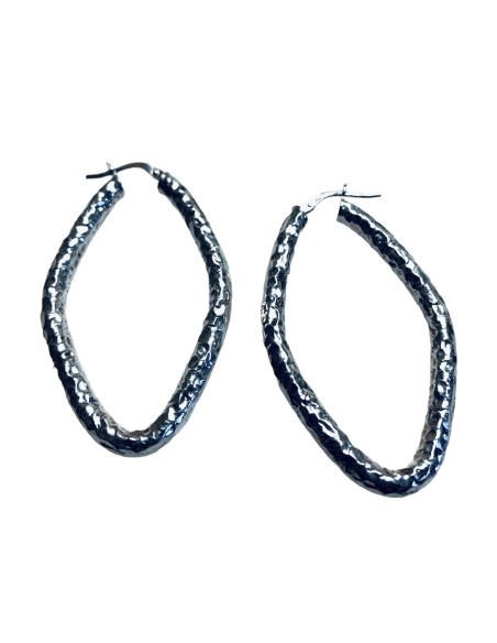 Σκουλαρίκια κρίκοι από ασήμι 925 Silion